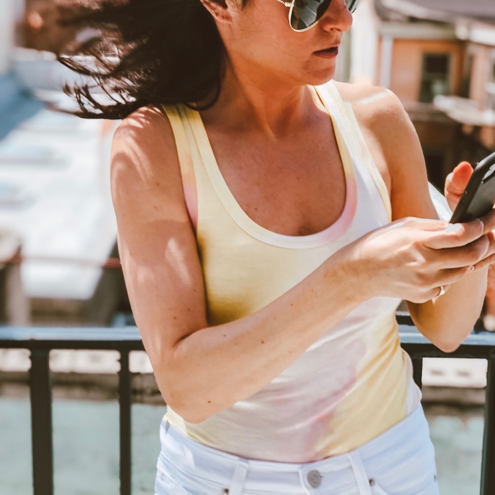 Lila Tie Dye Bodysuit